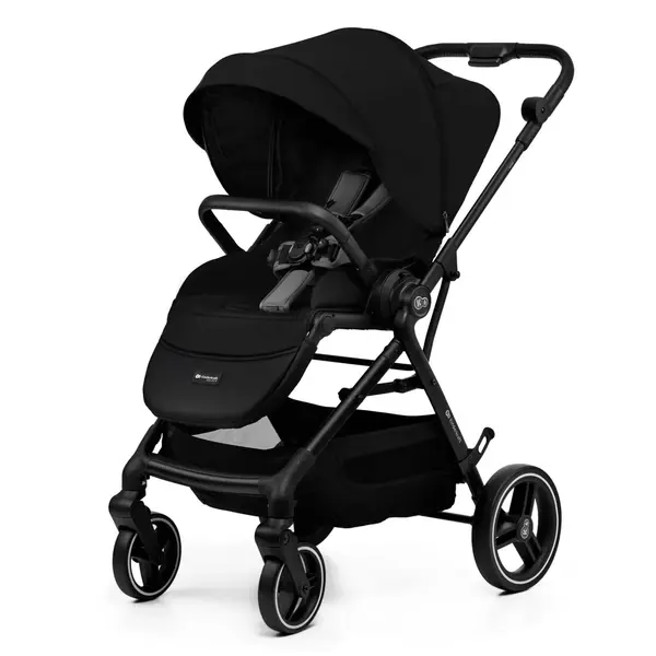 Carucior Kinderkraft Yoxi, sport, reversibil, pliabil, negru KID924608, la doar 1.719,00 lei
