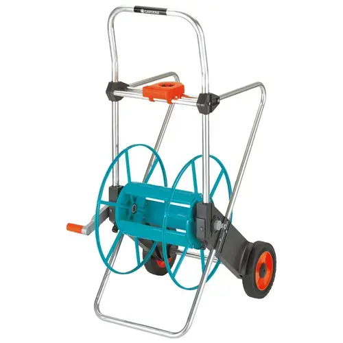 Carucior metalic pentru furtun Gardena, 100 m