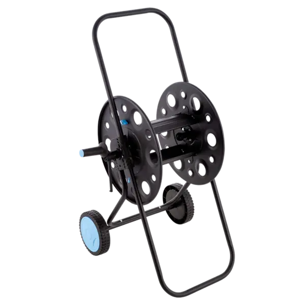 Carucior metalic pentru furtun Hydro-Fix cu roti