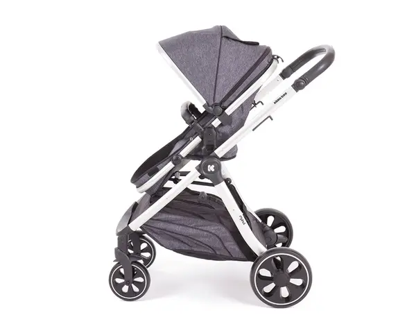 Carucior modular 2in1 KikkaBoo cu accesorii incluse Maui Gri