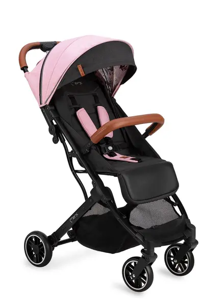 Carucior Momi Estelle, sport, pliabil, spatar reglabil, roz KID864611, la doar 590,00 lei