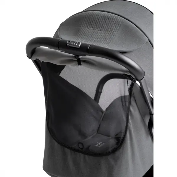 Carucior pentru copii Joie Parcel LX Signature Ebony ultracompact, spatar si suport pentru picioare reglabile