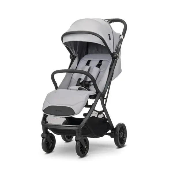 Carucior pentru copii, Lorelli Calista, pliere automata, cadru aluminiu, pana la 22 kg, Grey