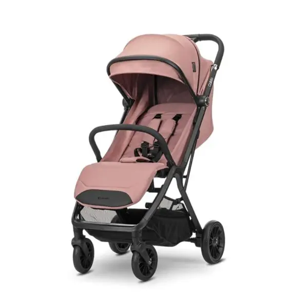 Carucior pentru copii, Lorelli Calista, pliere automata, cadru aluminiu, pana la 22 kg, Pink