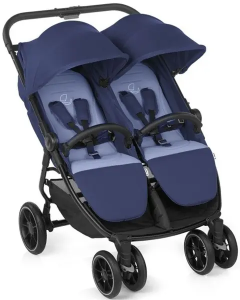 Cărucior pentru gemeni Jane - Twin-link, Lazuli Blue