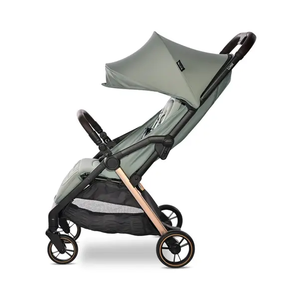 Carucior pentru nou-nascut autofold Loret ultra-light pana la 22 kg Green