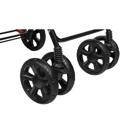 Carucior sport Lionelo Emma Plus Cu tavita, 2 Suporturi pentru pahar, Geanta accesorii, Standard de siguranta EN1888-1 Forest Green