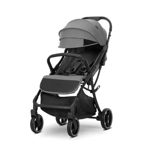 Carucior sport, Lorelli Minori, sistem de pliere cu o singura mana, spatar reglabil cu mecanism, husa textila UV 50+, Grey