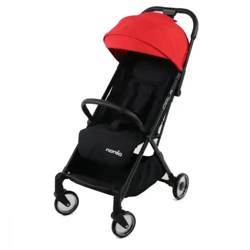 Carucior Sport Nania Orla, 0 - 15kg, Negru/Rosu