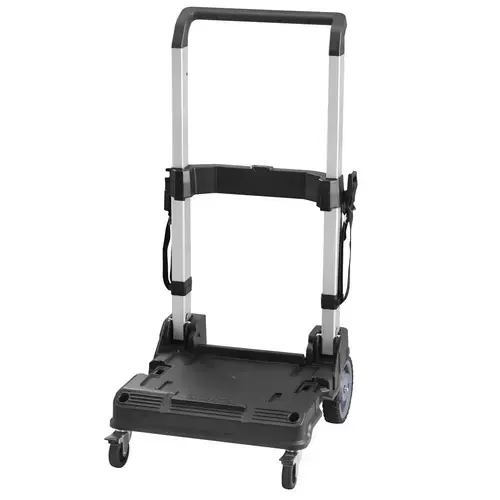Carucior transport pentru cutii scule, Stanley, 546 x 59 x 1043 mm, Negru/Argintiu