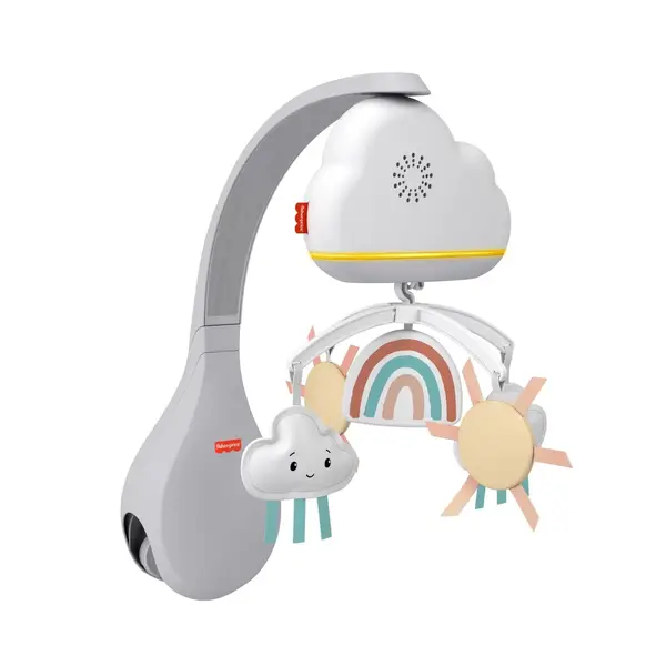 Carusel muzical patut Fisher Price, 2 in 1, multicolor KID000241, la doar 296,00 lei