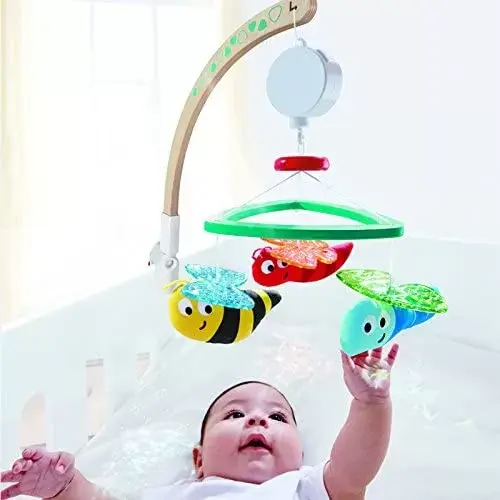 Carusel muzical patut Hape, lemn, multicolor KID021273, la doar 151,00 lei