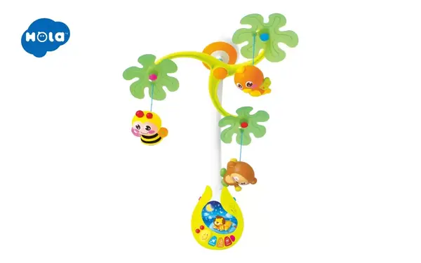 Carusel muzical patut Hola, multicolor KID007767, la doar 188,00 lei