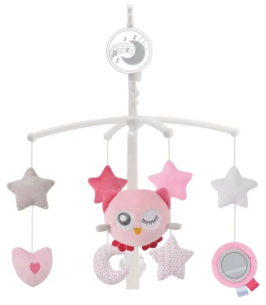 Carusel muzical pentru pătuț Raya Toys - Stele