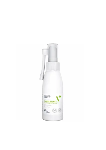 Caryodent Enzymatic Spray – Igienă orală completă pentru câini și pisici, 75g