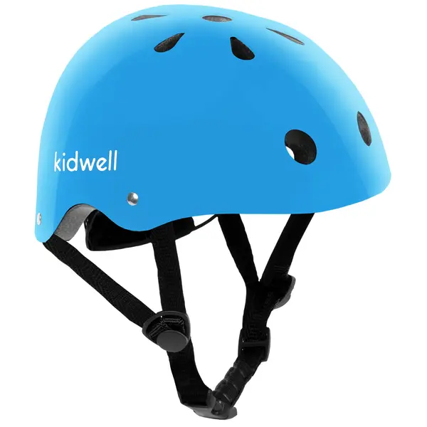 Casca bicicleta copii Kidwell Orix II, curele reglabile, orificii aerisire, albastru KID707889, la doar 73,00 lei