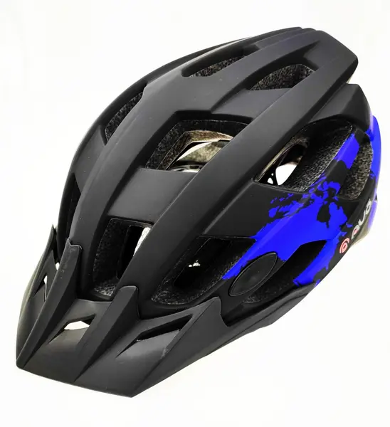 Casca biciclisti AVO-24, marime L (58-61 cm), culoare negru albastru