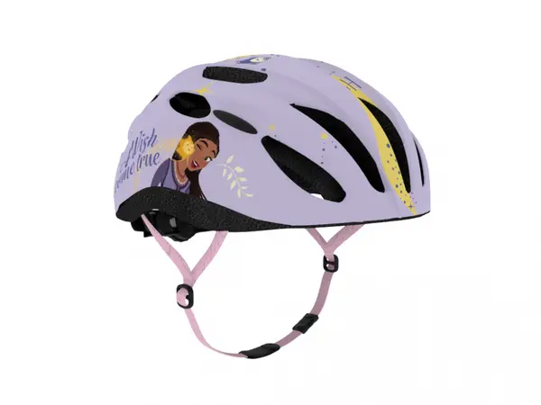 Casca biciclisti copii IN-MOLD, model Wish, culoare violet, marime M(52-56cm)