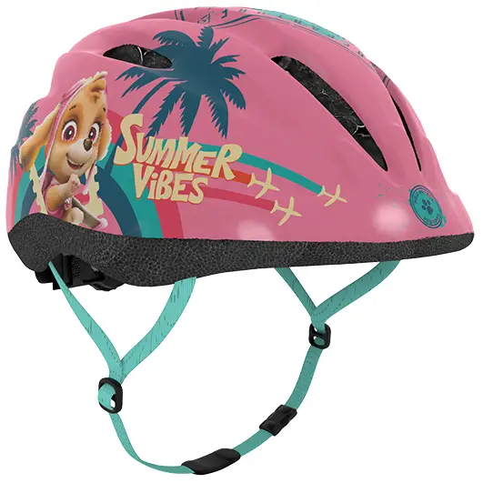 Casca biciclisti copii Paw Patrol Girls, culoare roz, marime S(48-52 cm)