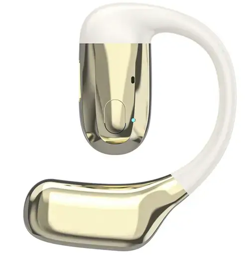 Casca Bluetooth Dudao U4Pro, A2DP, Bej/Auriu