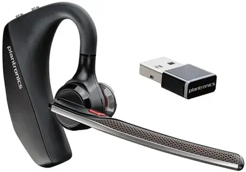 Casca Bluetooth Poly Voyager 5200UC, NFC, Multi-Point (Negru)
