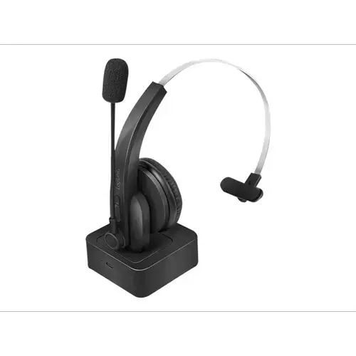 Casca Call Center LogiLink BT0059, Microfon, Bluetooth (Negru)