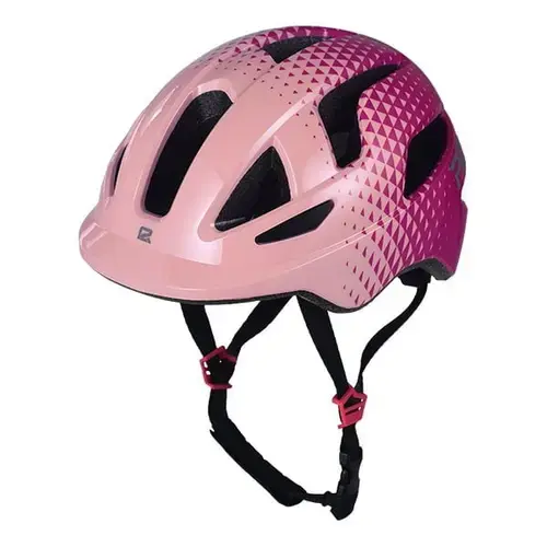 Casca Ciclism Copii P2R MASCOT, 52-56 cm, S, pentru biciclete si vehicule electrice, Roz/Mov