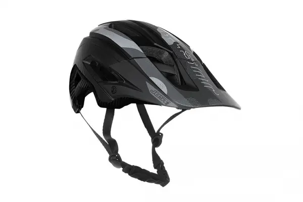 Casca ciclisti Just1 Air Lite Linear, culoare negru camo mat, marime XL