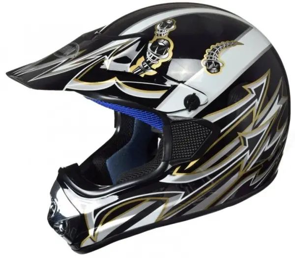 Casca cross ATV, Awina TN-8686-31, culoare negru gri, marime M