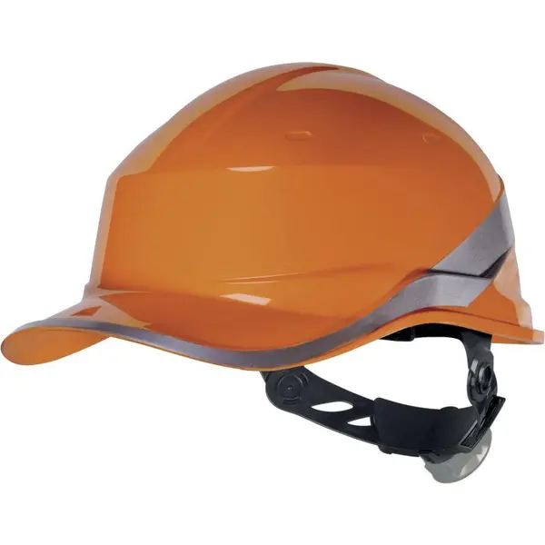 Casca de protectie cu sistem fixare rotita, tip baseball Diamond V, culoarea portocaliu - Delta Plus PORTOCALIU, UNIVERSAL