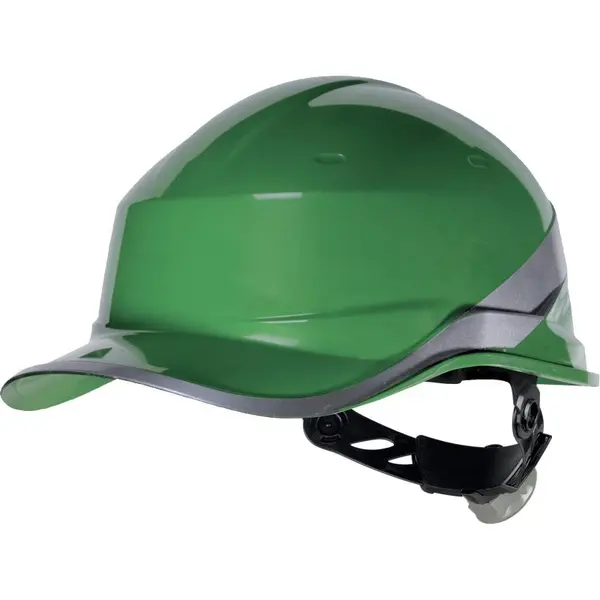 Casca de protectie cu sistem fixare rotita, tip baseball Diamond V, culoarea verde - Delta Plus VERDE, UNIVERSAL