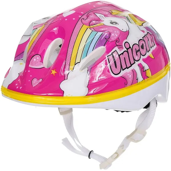 Casca de protectie, Dino Bikes, Unicorn, Marime 52-56 cm, 3 ani+, Multicolor