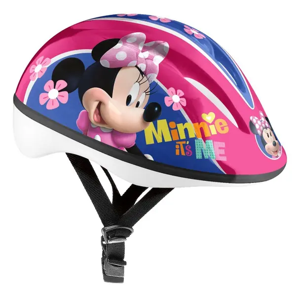 Casca de protectie pentru copii cu marime reglabila, 53-56 cm, multicolor, Minnie Mouse Engros