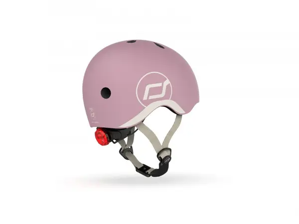 Casca de protectie pentru copii, sistem de reglare magnetic cu led, XXS-S, 45-51 cm, 1 an+, Wildberry Scoot Ride