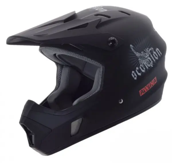 Casca Downhill AWINA by MOON BMX, marime M, negru mat