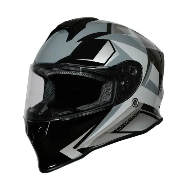 Casca moto integrala, Origine Dinamo Faster Titanium, culoare negru lucios, marime S