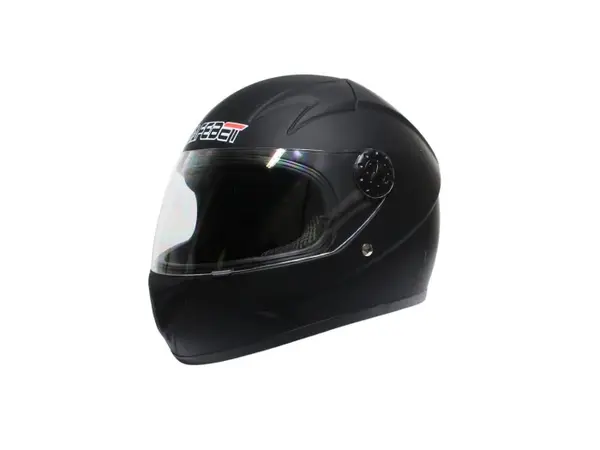 Casca moto integrala pentru copii, Safebet HF-909, culoare negru, marime YL