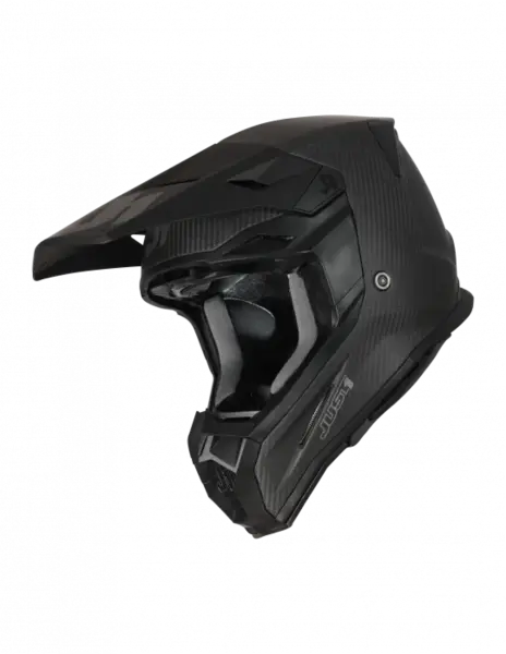 Casca motocross atv JUST1 J22 Solid, culoare carbon mat, marime XL