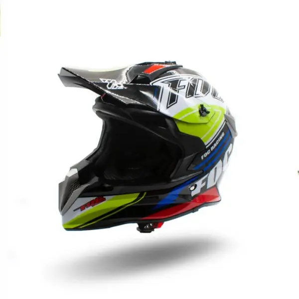 Casca motocross enduro adulti XTR 188, culoare negru verde, marime M