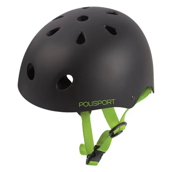 Cască Polisport - Urban Radical, 53-55 cm, negru