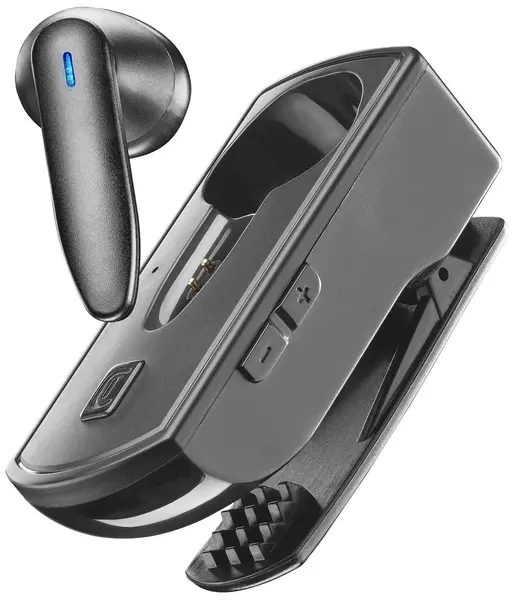 Cască wireless cu microfon Cellularline - Clip Pro, negru