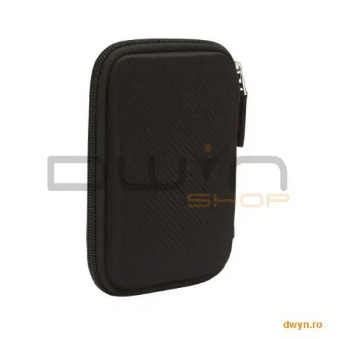 Case Logic Husa HDD portabil Case Logic, curea prindere hdd, curea prindere cablu, spuma eva, black 'EHDC101K'