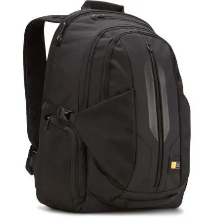 Case Logic Rucsac laptop Case Logic RBP217, compatibil 17.3 inch, compartiment dedicat laptop si tableta, buzunar smartphone, Nylon, Negru