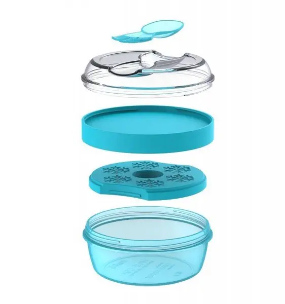 Caserola compartimentata cu disc de racire N Ice Cup 0.3 l orange