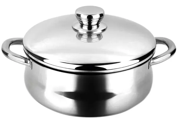 Caserolă Fagor - Silverinox, 2,8 L, gri
