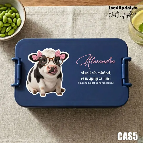 Caserola personalizata Vacuta CAS5 Bleumarin
