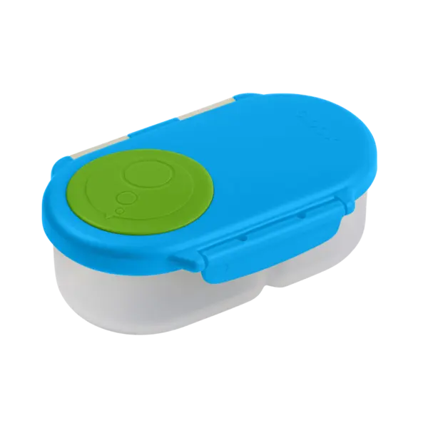 Caserola Snackbox pentru +4 luni Albastru/Verde, 1 bucata, Bbox
