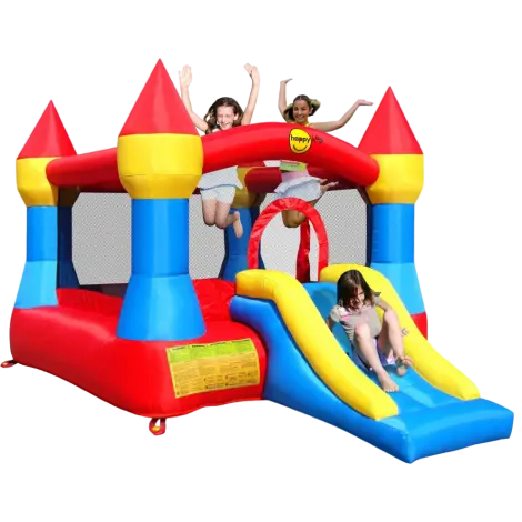 Castel gonflabil albastru Happy Hop 9017