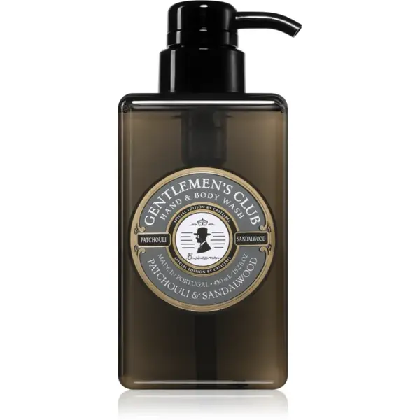 Castelbel Gentlemen's Club Patchouli & Sandalwood săpun lichid de lux pentru maini si corp 450 ml