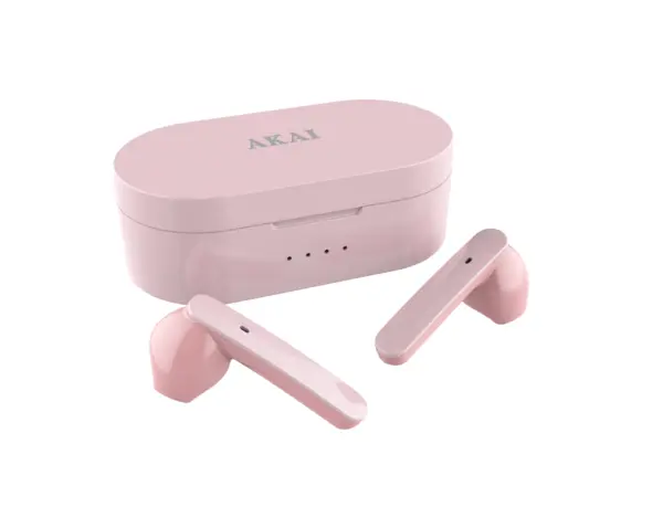 Casti Akai BTE-J10P wireless, roz Casti Akai BTE-J10P wireless, roz